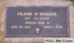 Frank Harold Bakker