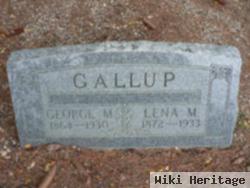 George M Gallup