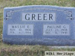 Pauline Alma Gillim Greer