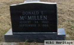 Donald E Mcmillen