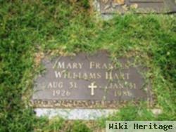 Mary Frances Williams Hart