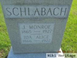 Ida Alice Mcfarren Schlabach