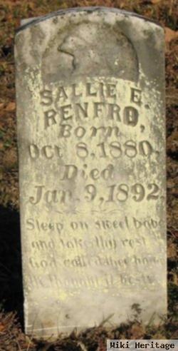 Sallie E. Renfro