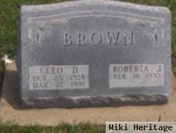 Cleo D. Brown