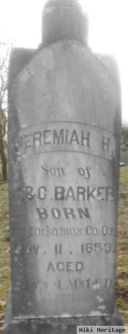 Jeremiah H Barker