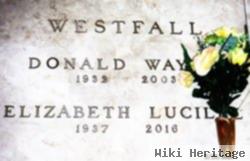 Elizabeth Lucille "betty" Hughes Westfall