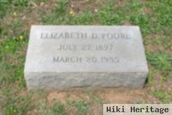 Elizabeth D Poore