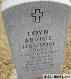 Loyd Arvine Hanson