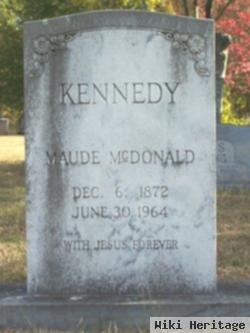 Maude Reisor Kennedy Mcdonald