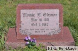 Minnie E. Oleman