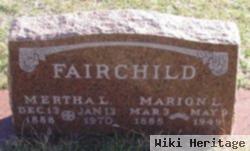 Mertha L Fairchild