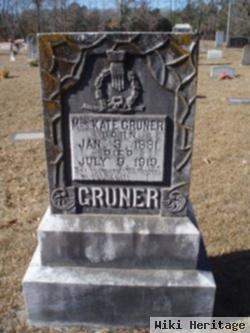 Catherine Louise "kate" Turner Gruner