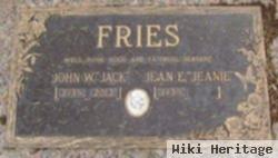 John Wilson "jack" Fries