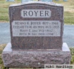 Menno K Royer