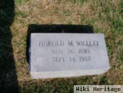 Harold M Willett