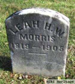 Leah H W Morris