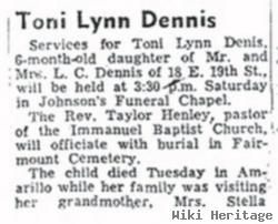 Toni Lynn Dennis