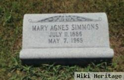 Mary Agnes Mitchell Simmons