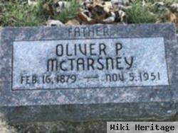 Oliver P Mctarsney