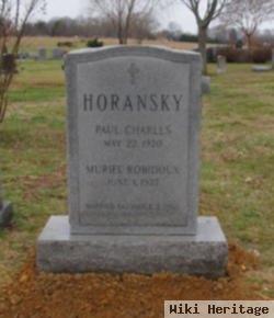 Paul Charles Horansky