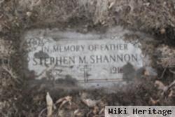 Stephen Myron Shannon