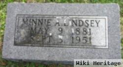 Minnie A. Lindsey