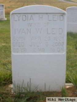 Lydia Horning Nolt Leid