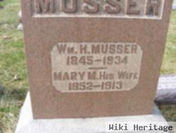 William H Musser