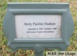 Betty Pauline Saine Hudson