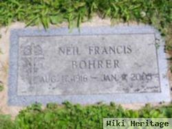 Neil Francis Bohrer