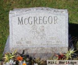 Ronald J. "r.j." Mcgregor