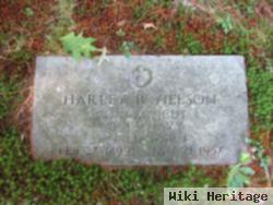 Rev Harley R Nelson