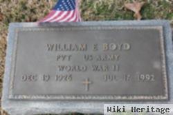 William Ernest "bill" Boyd
