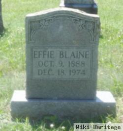 Effie Blaine