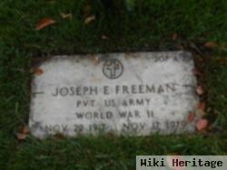 Pvt Joseph E Freeman