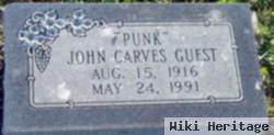 John Carves "punk" Guest