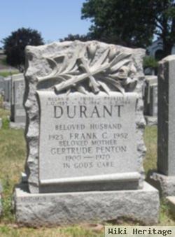 Frank C Durant