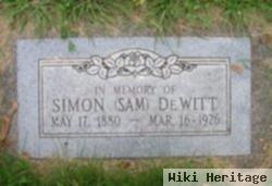 Simon "sam" Dewitt