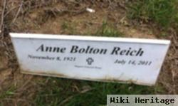 Anne Bolton Reich