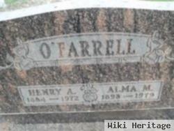 Alma Maria Anderson O'farrell