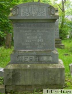 Alma F. Merrill
