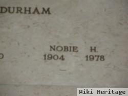 Nobie Hubert Durham