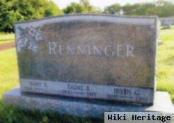 Sadie B. Rittenhouse Renninger