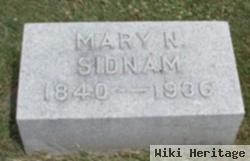 Mary N Upjohn Sidnam