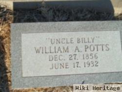 William A "uncle Billy" Potts