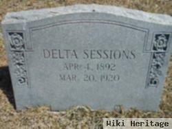 Delta Ruth "deltie" Todd Sessions