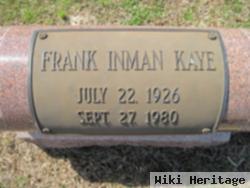 Frank Inman Kaye