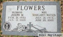 Margaret M. Watson Flowers