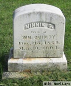 Minnie G. Quimby