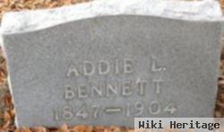 Addie L Bennett